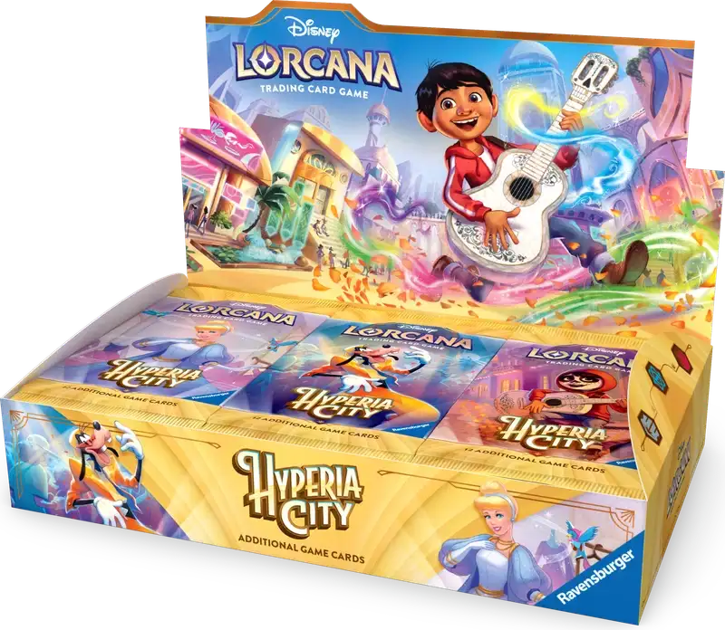 Disney Lorcana: Hyperia City Booster Box (24 boostery)