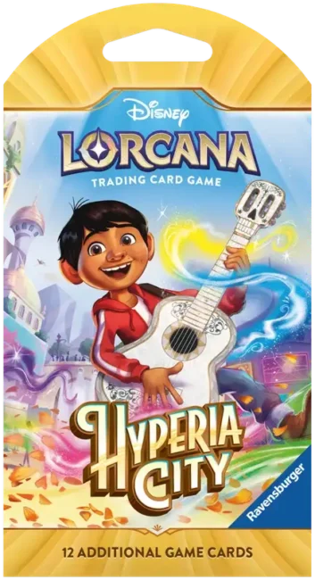Disney Lorcana:Hyperia City Sleeved Booster