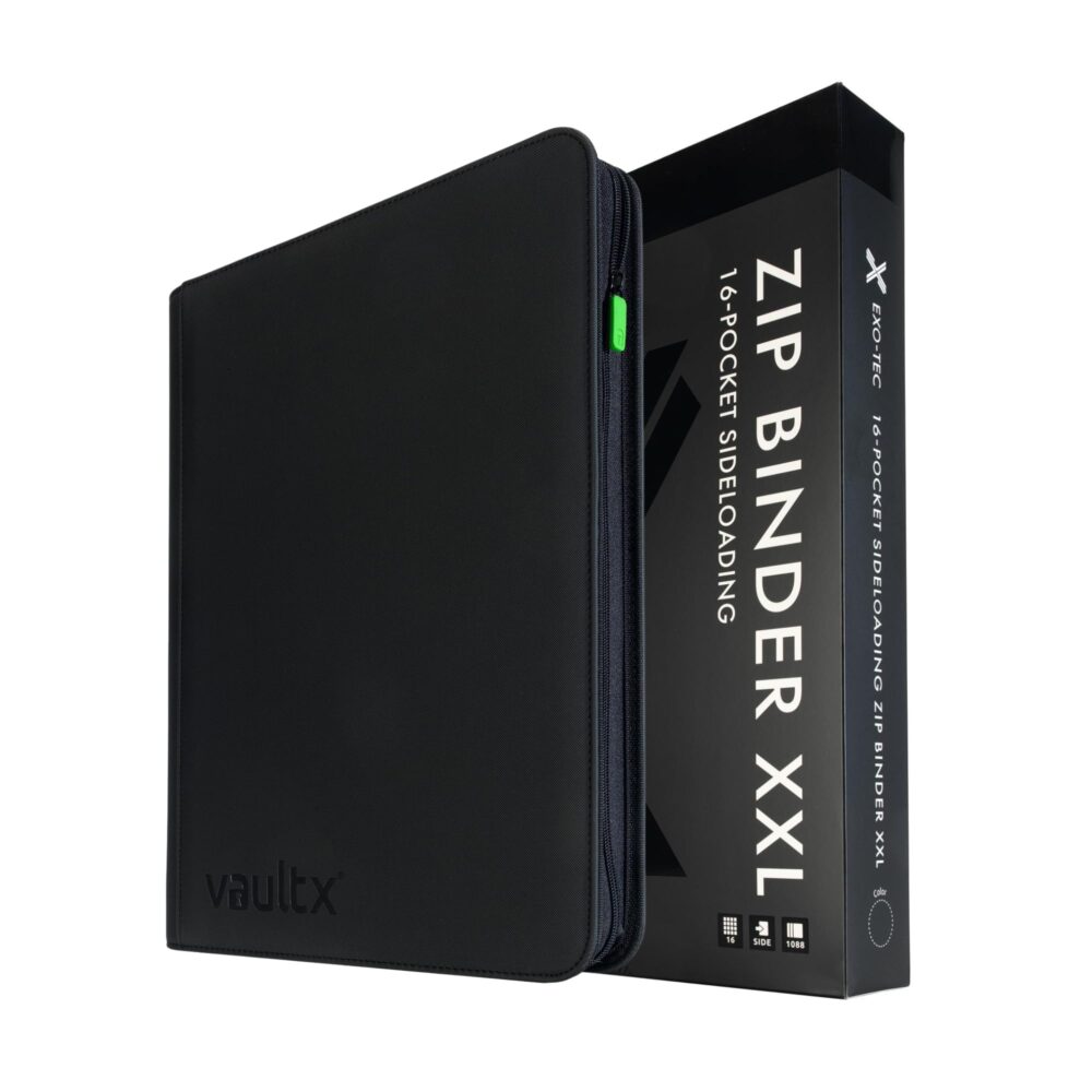 Binder Vault X Premium eXo-Tec Zip na 1088 kart czarny
