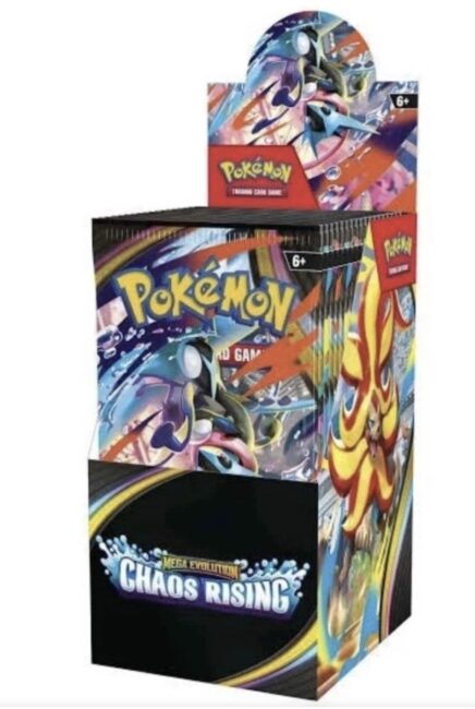POKÉMON TCG: Mega Evolution Chaos Rising - Half Booster Box (18 saszetek)